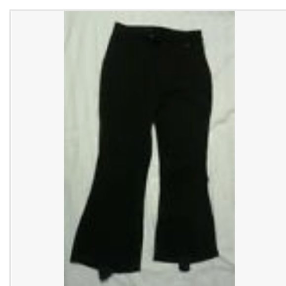 ROFFE Black Stretch Ski Snow Pants Women's Size 8 Regular, Made in USA Vintage - Picture 1 of 2